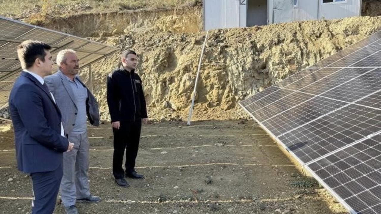 Bilecik Avdan'da 15 kW Güneş Enerjili Sulama Sistemi Kuruldu