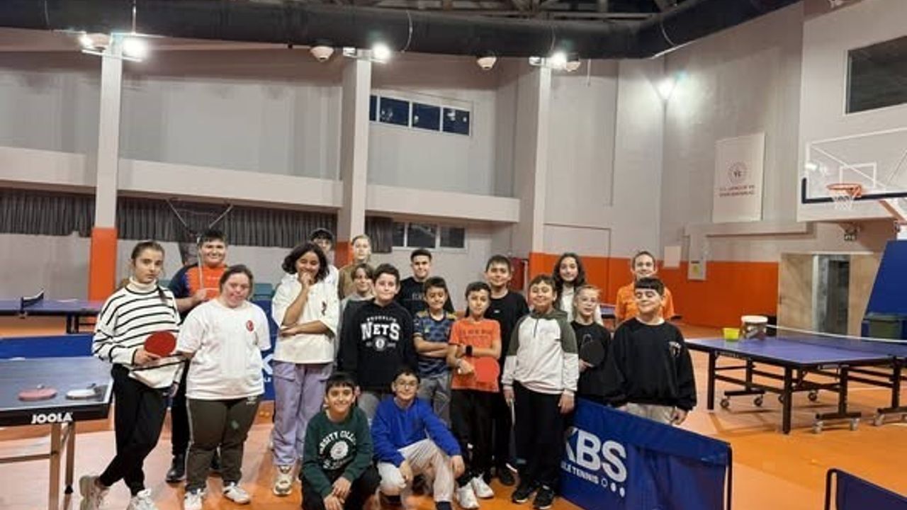 Bilecik Bozüyük’te Masa Tenisi Antrenmanları Hız Kesmeden Sürüyor