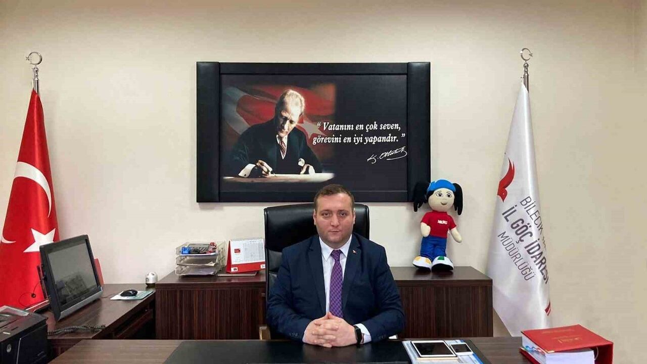 Bilecik İl Göç İdaresi Müdürlüğü'ne Yunus Çakır Atandı