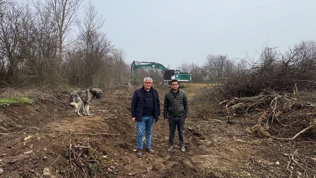 Bilecik Kınık Köyü'nde Dere Islahı ile Taşkın Riskine Önlem