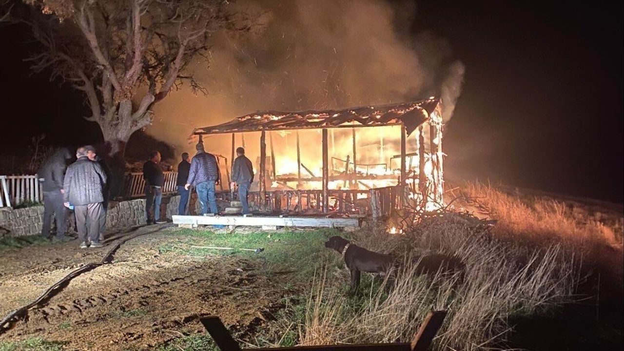 Bilecik’te Benzinle Mangal Yakma Girişimi Bağ Evini Kül Etti