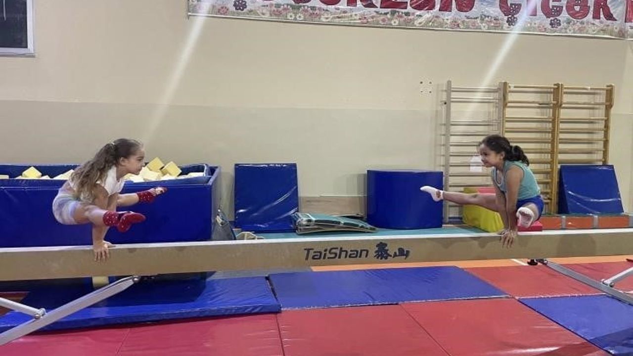 Bilecik'te Cimnastik Spor Okulları'na Yoğun İlgi