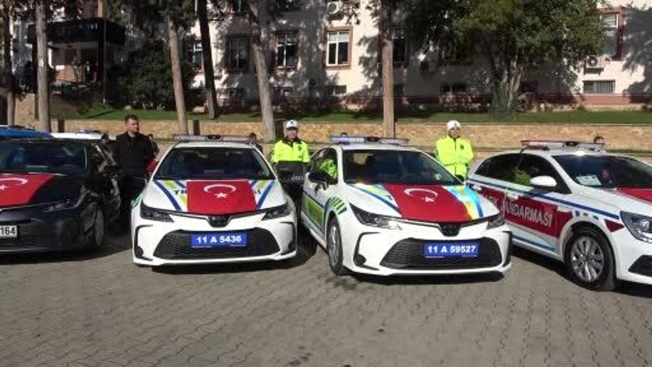 Bilecik’te Emniyet ve Jandarma Filosu 67 Araçla Güçlendi