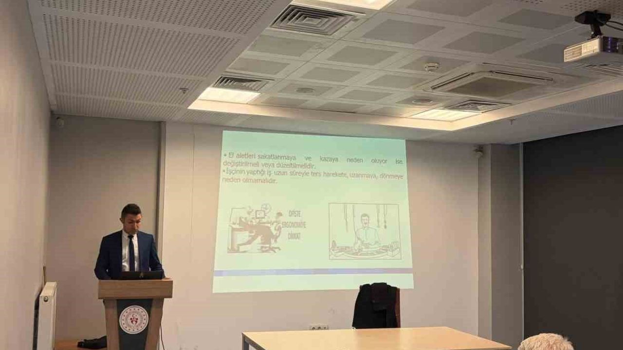 Bilecik'te İş Sağlığı ve Güvenliği Eğitimi: Personel Bilinci Artıyor