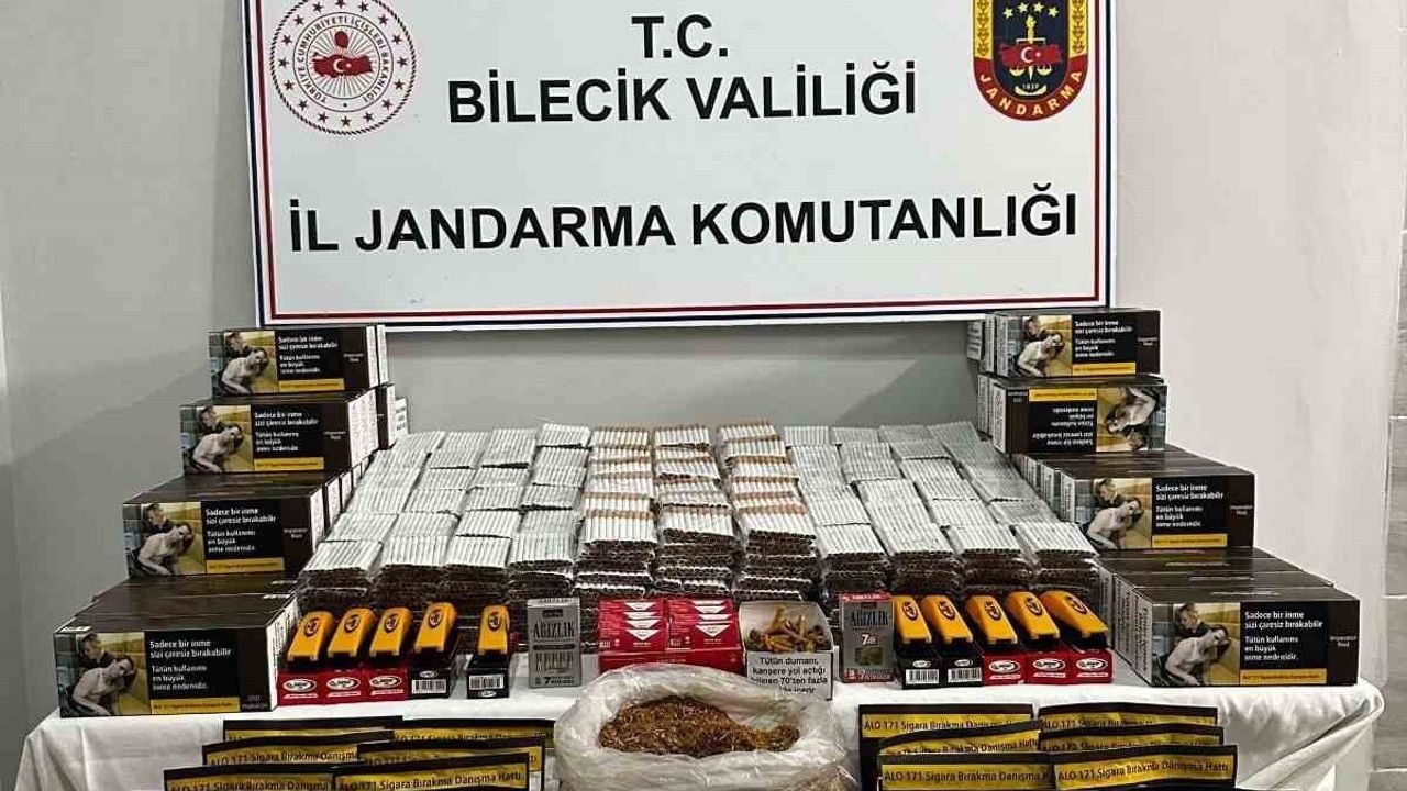 Bilecik'te Kaçak Makaron Operasyonu: 20 Bin 100 Doldurulmuş Makaron Ele Geçirildi