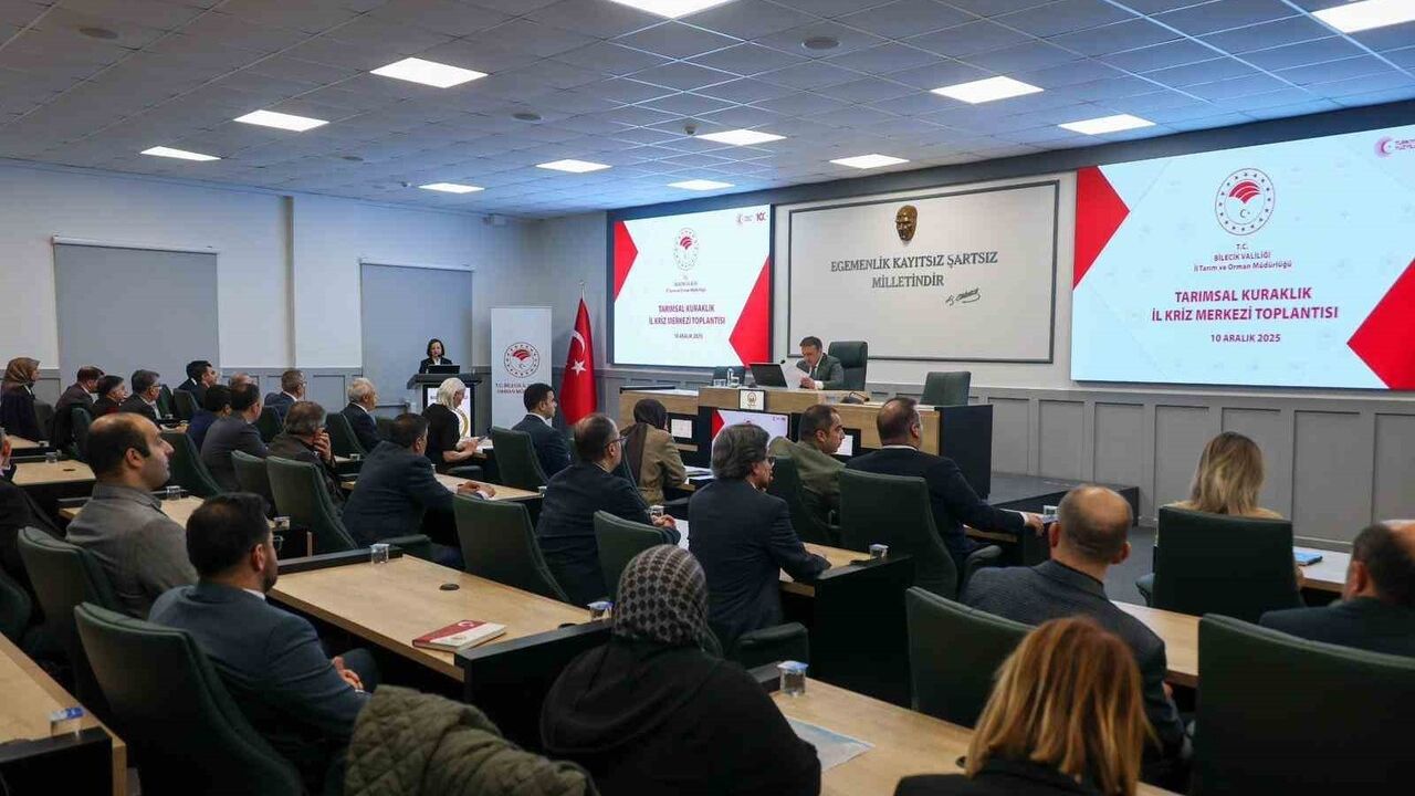 Bilecik'te Kuraklık Kriz Merkezi ve Hayvanları Koruma Kurulu Toplantıları