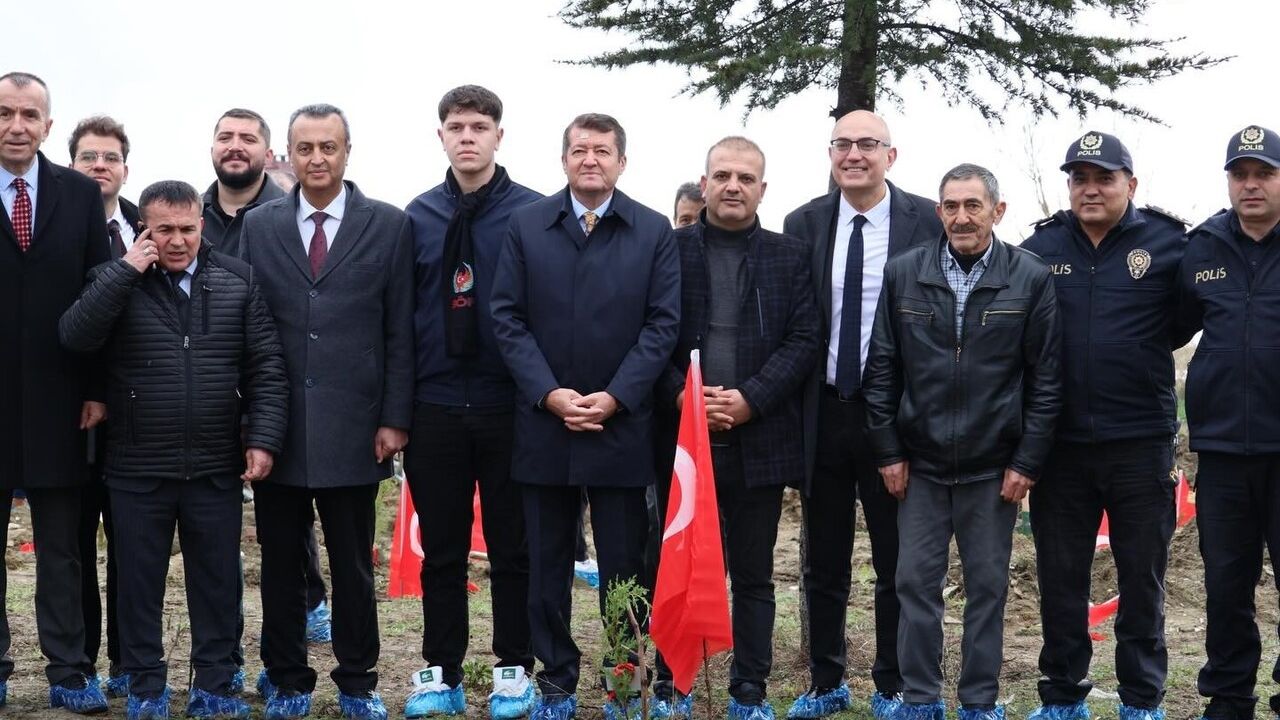 Bilecik’te Şehitler Anısına Fidan Dikimi