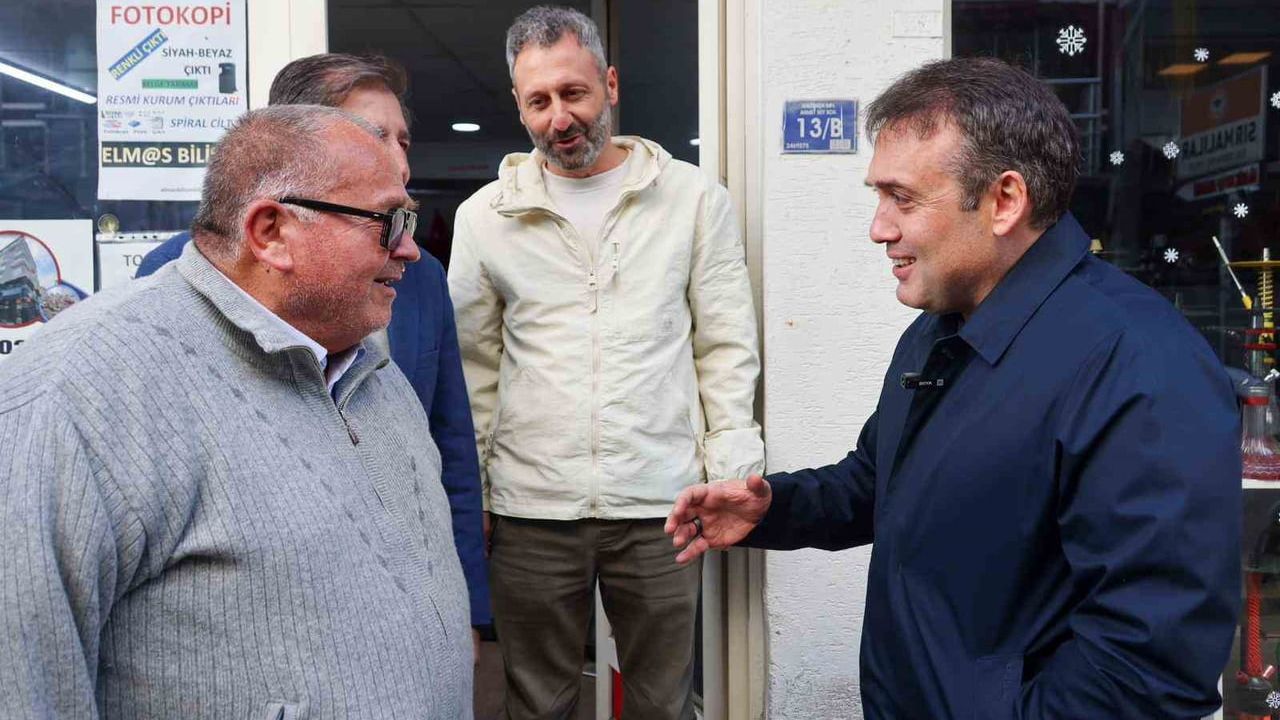 Bilecik Valisi Faik Oktay Sözer'den Ahmetbey Sokak'ta Esnaf Ziyareti