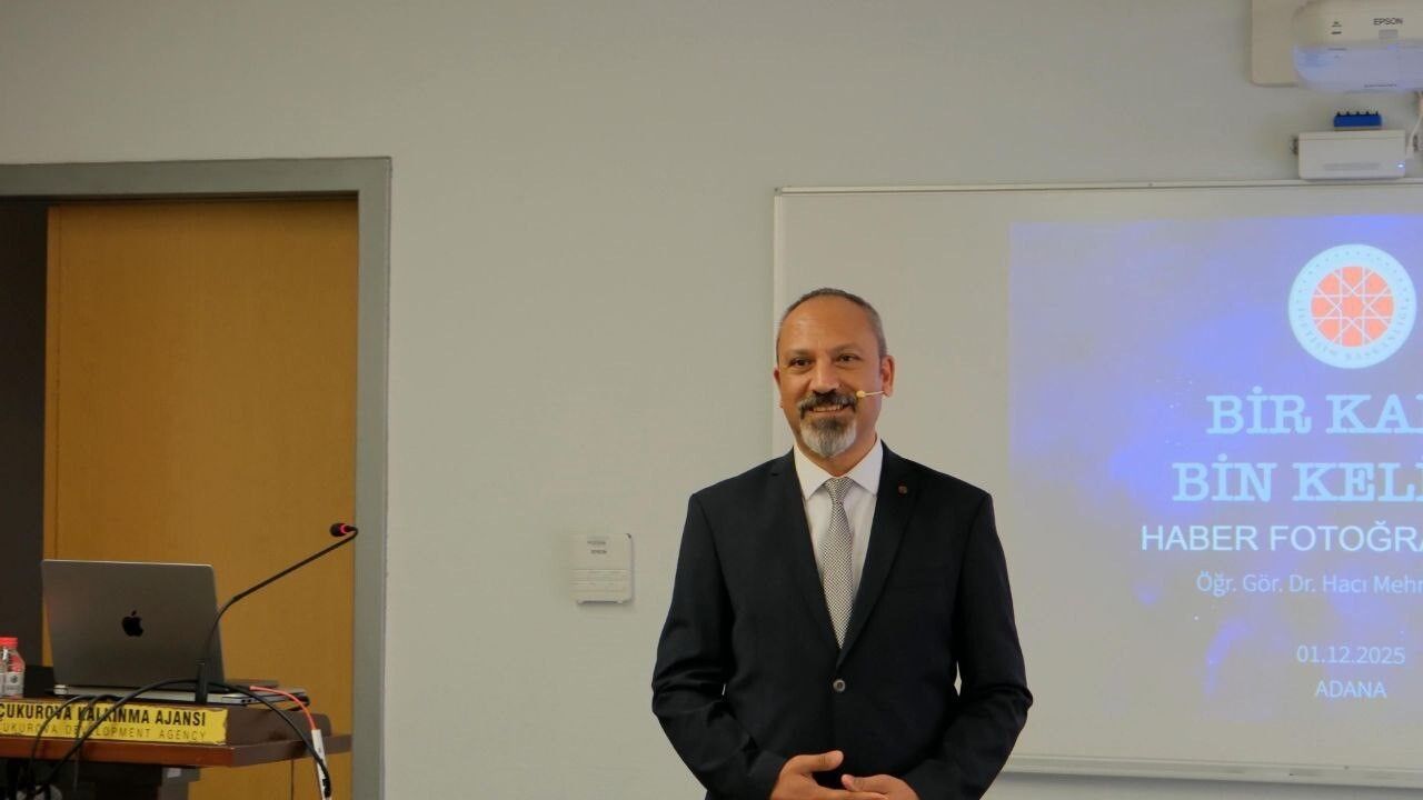 Bir Kare, Bin Kelime: "Basında Haber Fotoğrafı Kullanımı" Eğitimi Adana'da