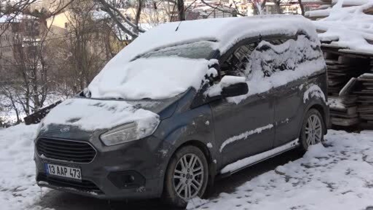 Bitlis'te Kar Hapsi: Okullar 1 Gün Tatil Edildi