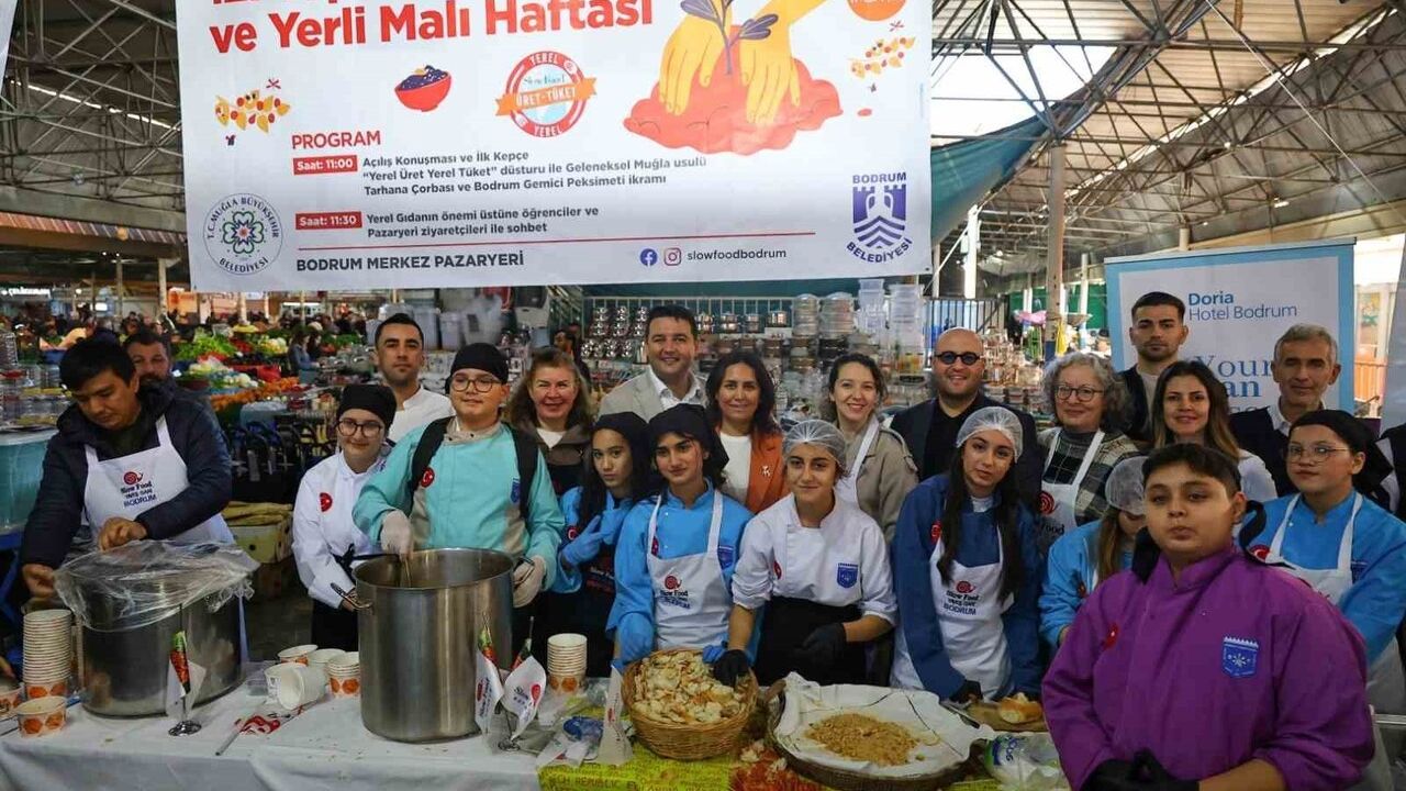 Bodrum'da 12. Toprak Ana Günü ve Yerli Malı Haftası kutlandı