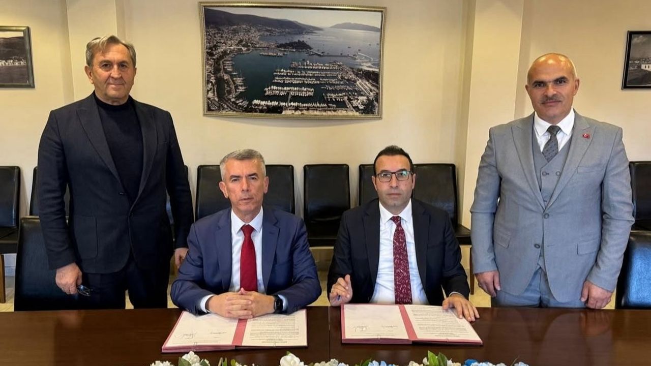 Bodrum'da Hükümlüler İçin Kamuya Yararlı İş Protokolü İmzalandı