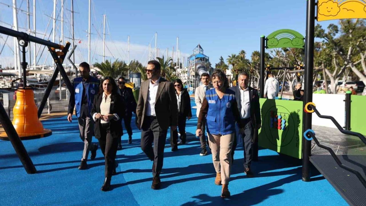 Bodrum Liman Oyun Parkı Yenilendi: Çocuk Dostu ve Engelsiz Alan