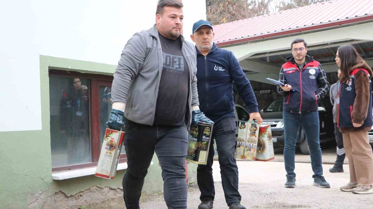Bolu’da 1.500 Litre Sahte Zeytinyağı Ele Geçirildi