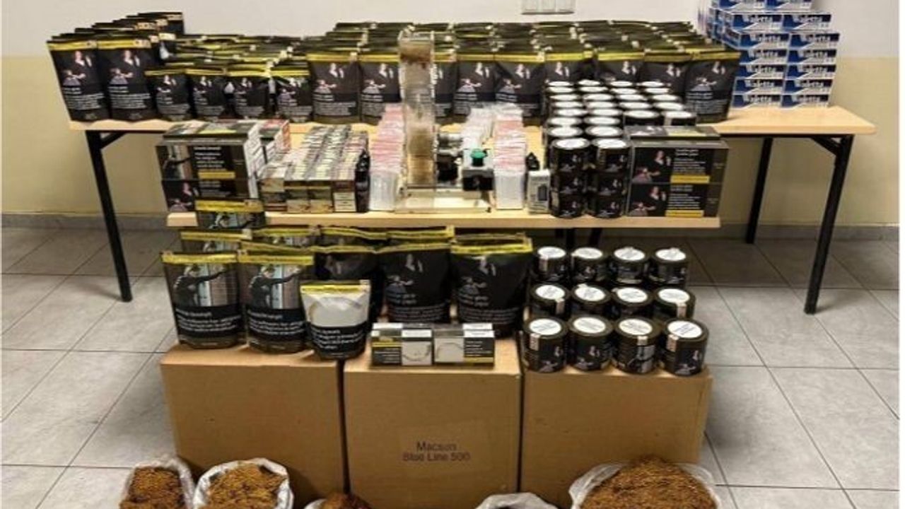 Bolu'da Jandarmadan Kaçak Tütün ve Makaron Operasyonu