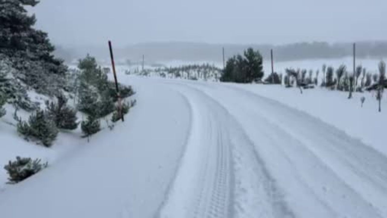 Bolu'da Kar Seferberliği: Kapalı Köy Yolu Yok