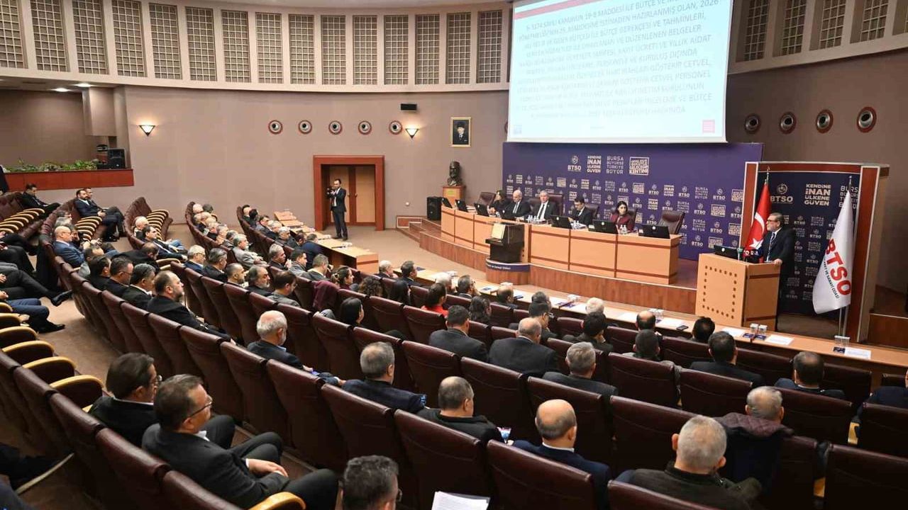BTSO Başkanı İbrahim Burkay 2030 Vizyonunu Açıkladı