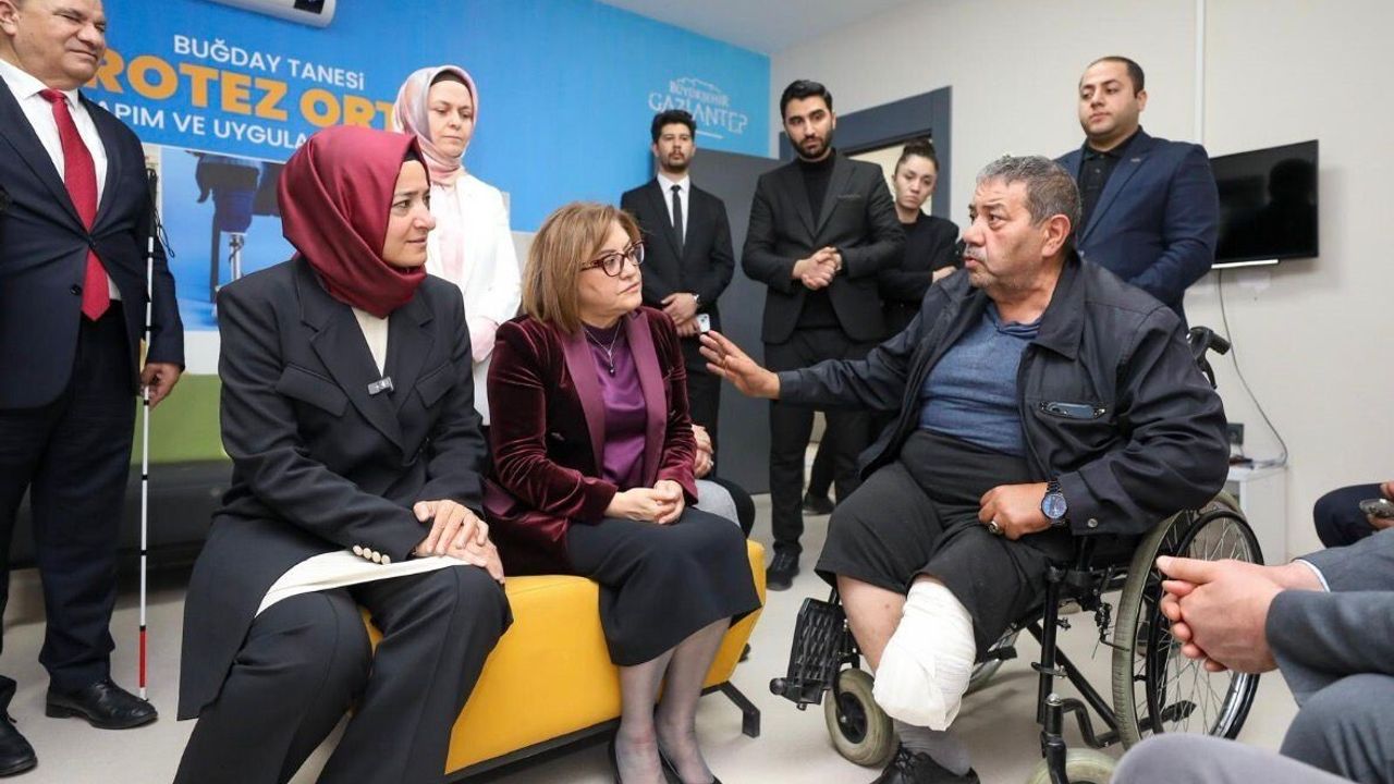 Buğday Tanesi Protez Merkezi Gaziantep'te Umut Oluyor