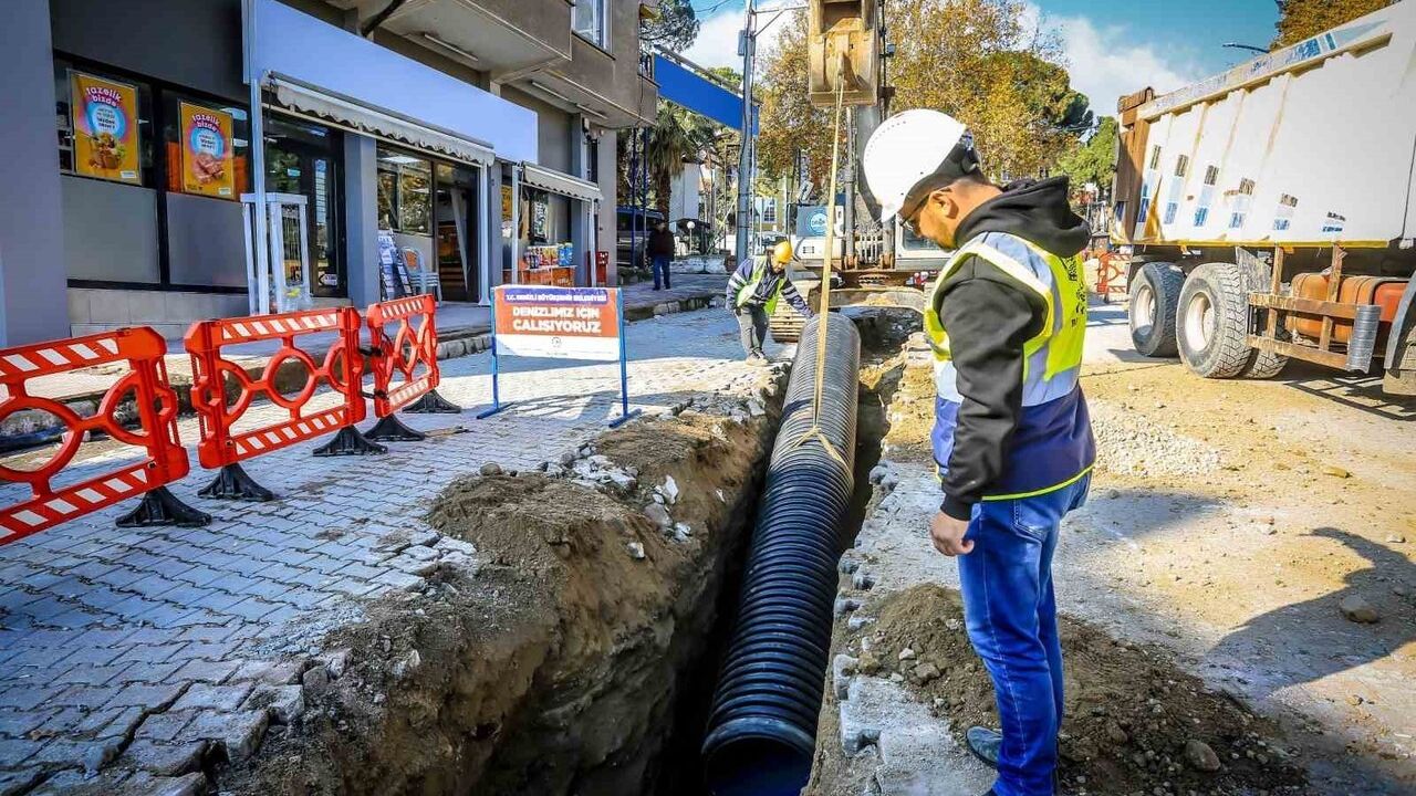 Buldan'a 25,7 milyonluk yağmur suyu hattı yatırımı