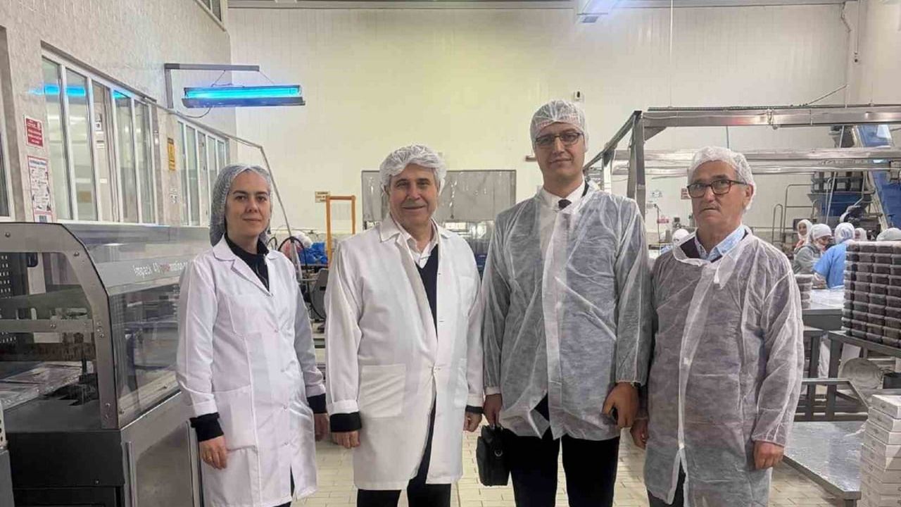 Bursa kestane şekeri için kritik adım: Erdal Şahan İlka Şekerleme'yi ziyaret etti