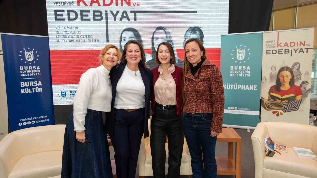 Bursa Sanatla Yeşeriyor: Melis Alphan ile 'Menopoz Rehberi' Söyleşisi