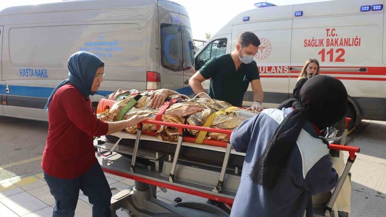 Bursa Şehir Hastanesi'nde 7.2'lik Deprem ve Yangın Tatbikatı