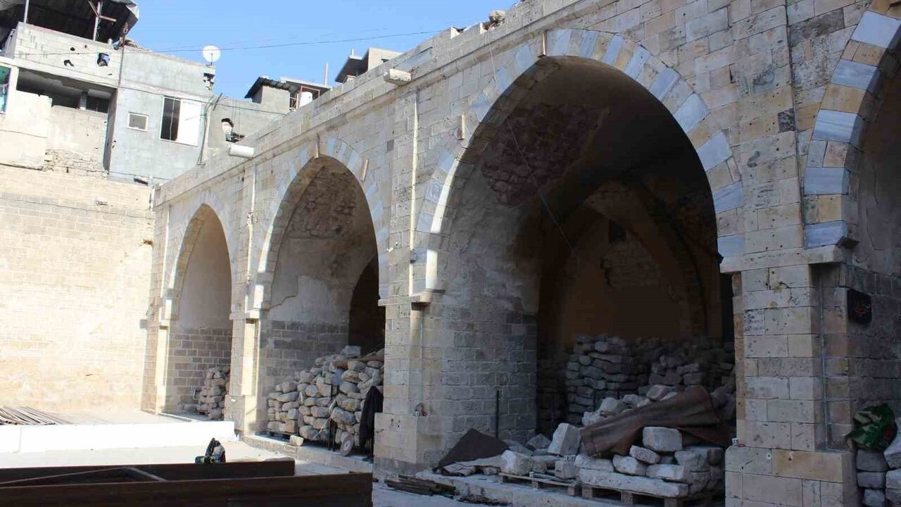 Büyük Ömer Camii'nde Restorasyon Başladı