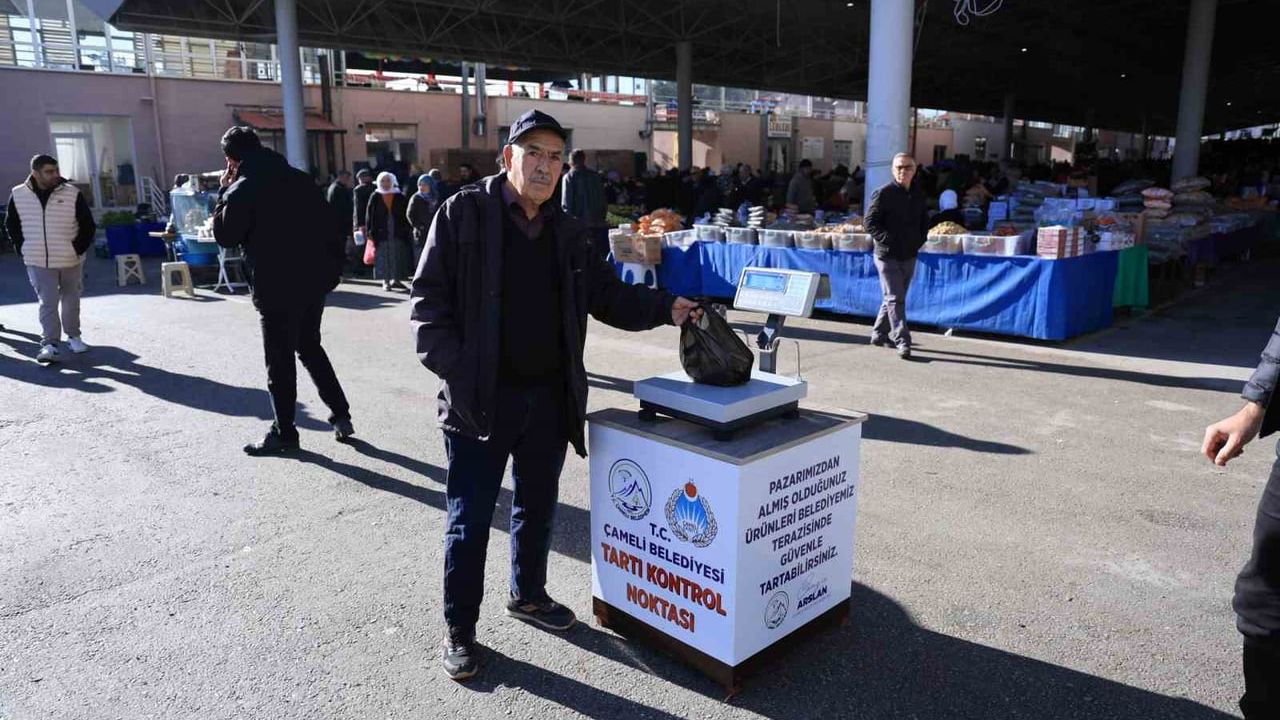 Çameli Belediyesi'nden 'Güvenli Terazi' ile Pazarda Şeffaflık