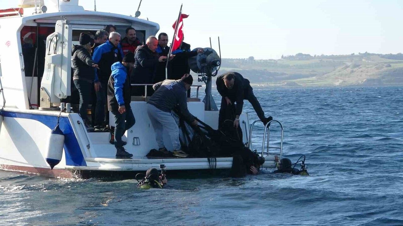 Çanakkale'de Hayalet Ağ Temizliği: 11 Yılda 112 Bin Futbol Sahası Temizlendi