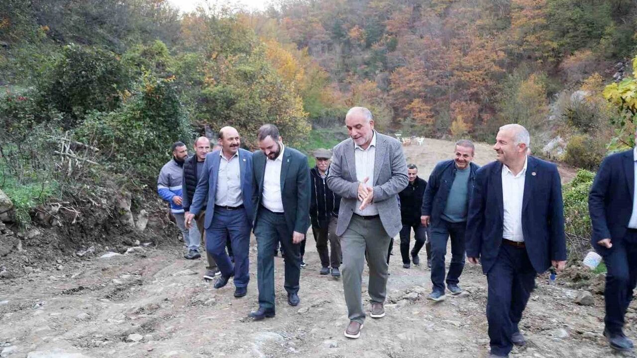 Canik'te kırsalda ulaşım büyüyor: 22.6 km yeni yol