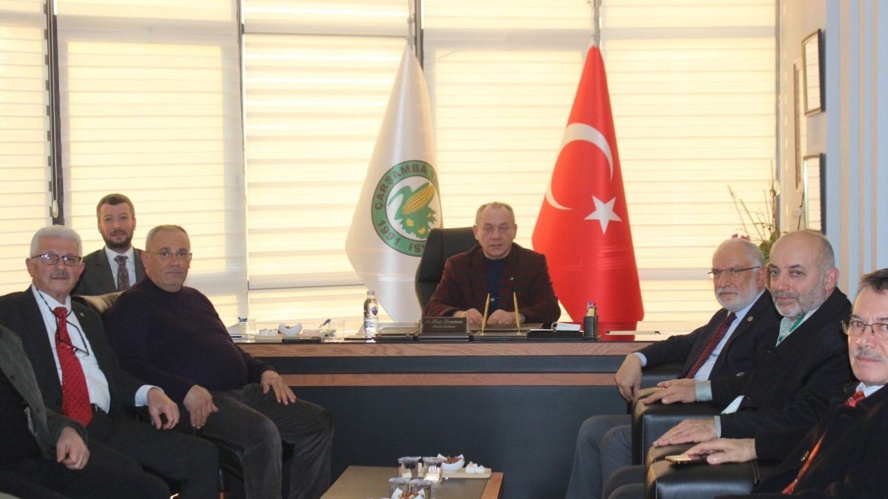 Çarşamba Ekonomisi Masaya Yatırıldı: Saadet Partisi Heyeti ÇTB'yi Ziyaret Etti