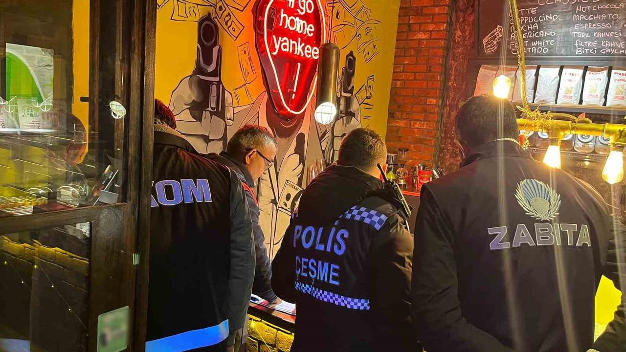 Çeşme'de Yılbaşı Denetimi: Huzur ve Halk Sağlığı Önceliği