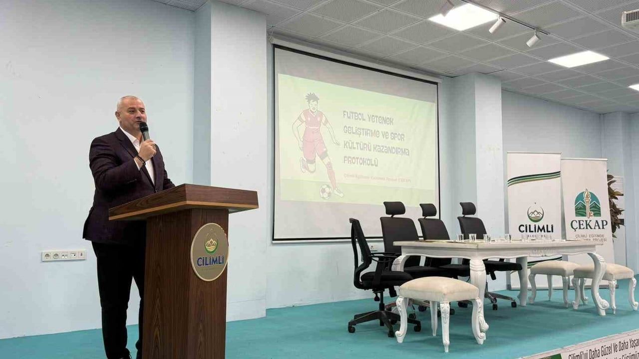 Çilimli'de Eğitim ve Spor İçin Güç Birliği Protokolü