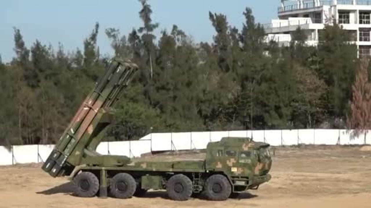 Çin Tayvan Çevresine Roket Fırlattı: 'Adalet Misyonu 2025' Gerçek Mühimmatlı Tatbikat