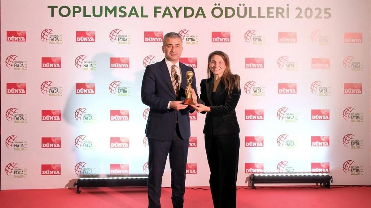 Çolakoğlu Metalurji Spor Kulübü'ne 'Toplumsal Fayda' Ödülü