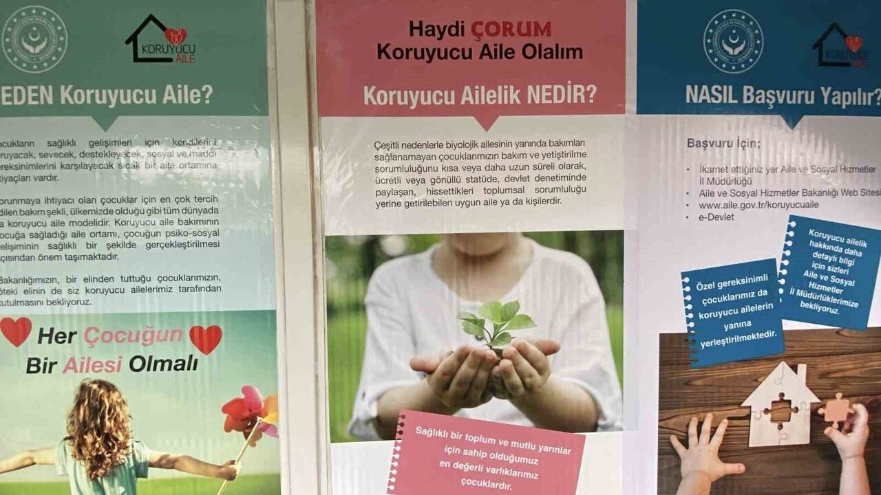 Çorum’da 'Koruyucu Aile' Farkındalığı Ulaşımda Seferberliği
