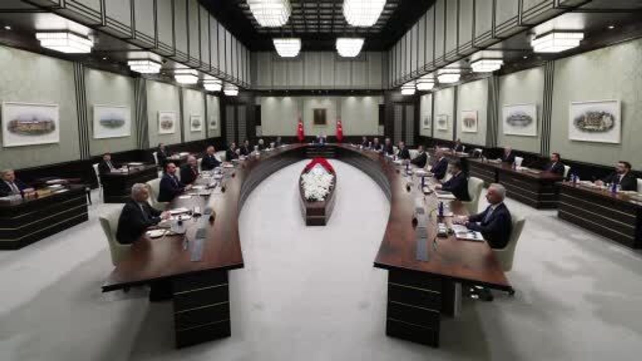 Cumhurbaşkanlığı Kabinesi Beştepe'de Toplandı — Erdoğan Başkanlığında