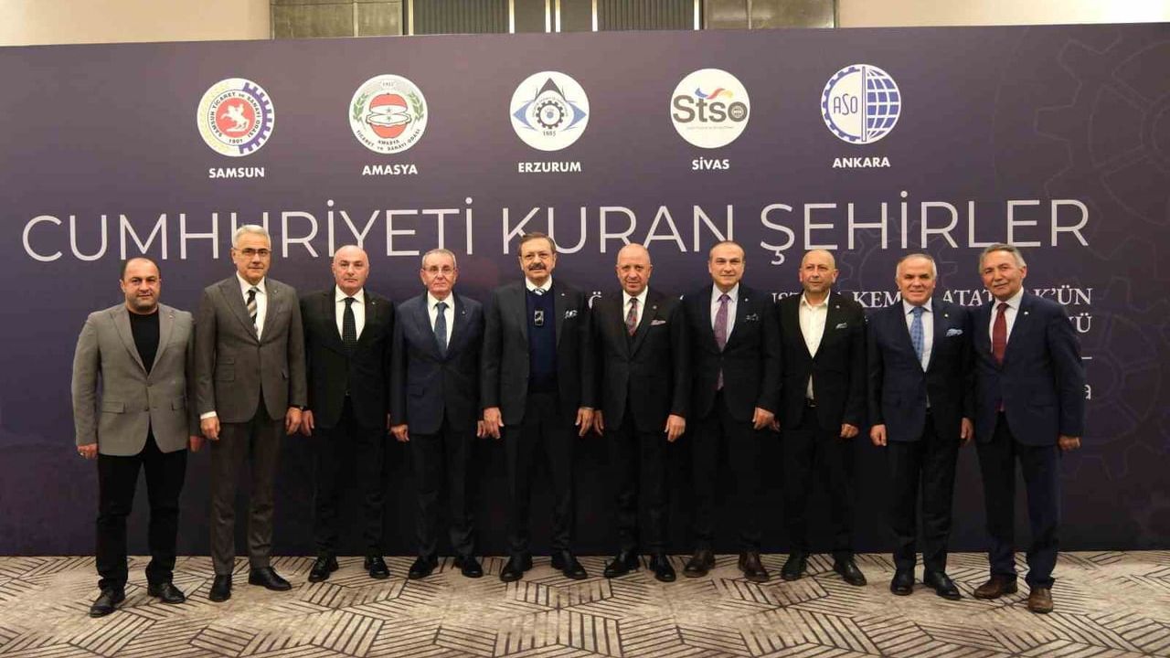 Cumhuriyeti Kuran Şehirler Ankara'da Taçlandı: TOBB ve Odalar Buluşması