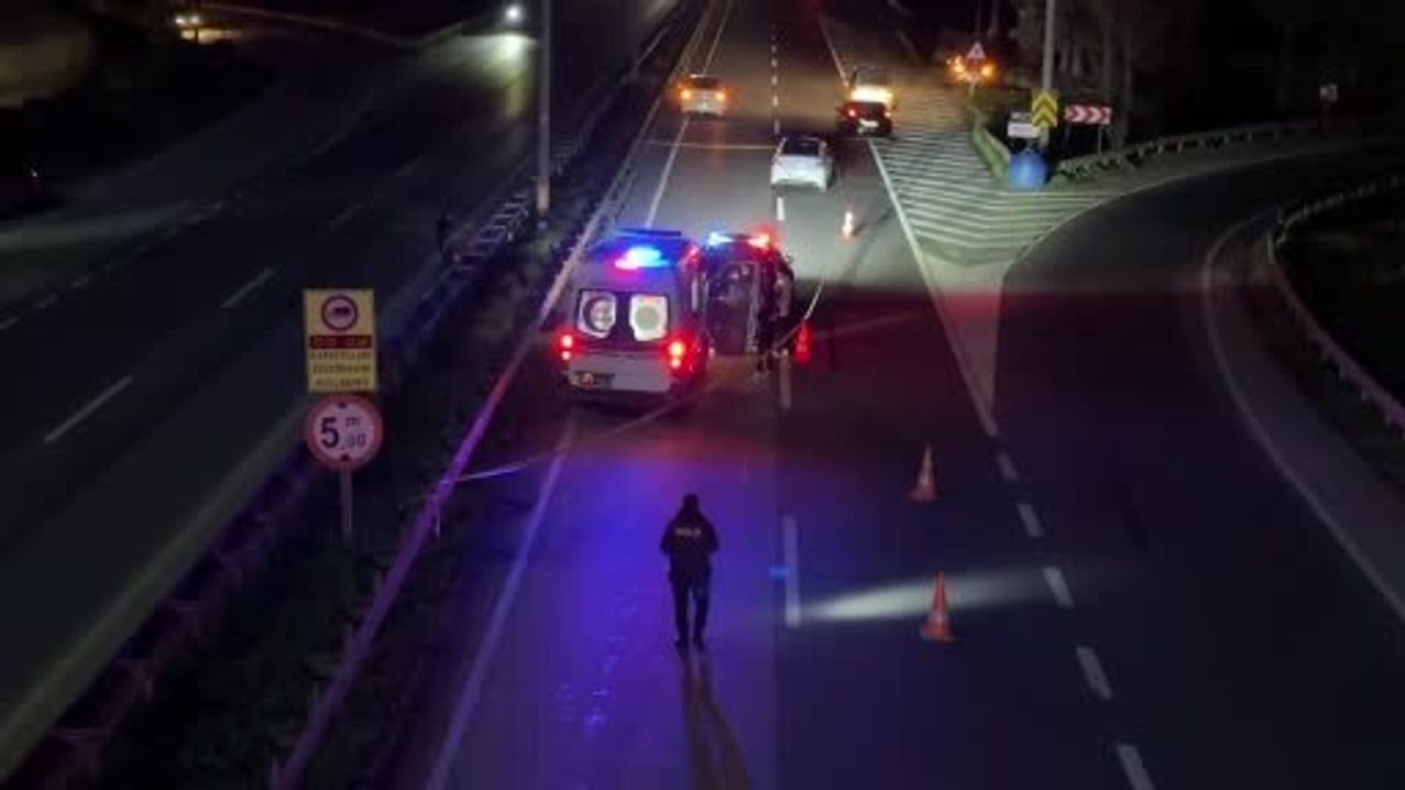 D-100'de Yaya Geçidine 20 Metre Mesafede Kaza: 1 Ölü