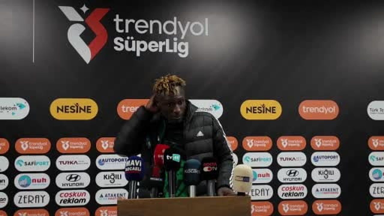 Daniel Agyei: 'Yılı galibiyetle kapatmak güzel' — Kocaelispor 3-1 Erzurumspor FK