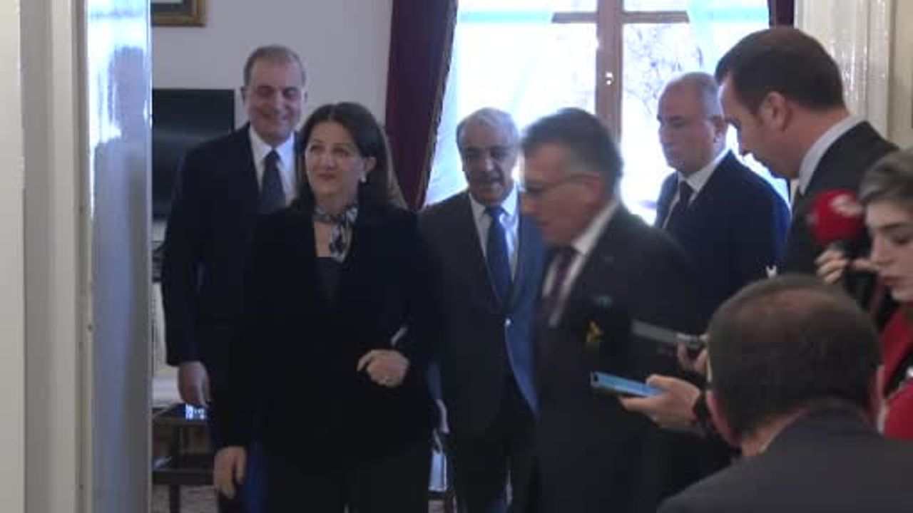 DEM Parti AK Parti’yi Ziyaret Etti: Buldan ve Sancar’dan ‘Hukuki Zemin’ Vurgusu