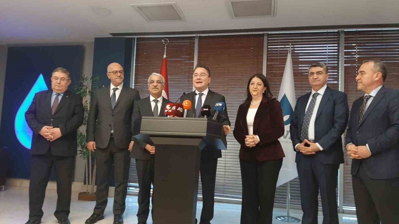 DEM Parti heyeti DEVA Partisi'ni ziyaret etti: Babacan ile 2 saatlik görüşme