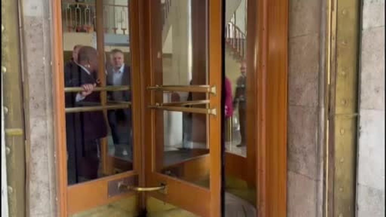 DEM Parti İmralı Heyeti TBMM Başkanı Numan Kurtulmuş ile Görüştü