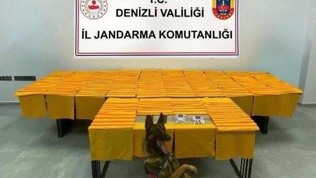 Denizli'de Jandarma 2.297.600 Kullanımlık Bonzaiyi Piyasaya Süremeden Ele Geçirdi