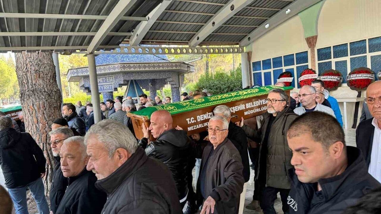 Denizlili Gazeteci Sema Zoylan’ın Babası Ali Zoylan Uğurlandı