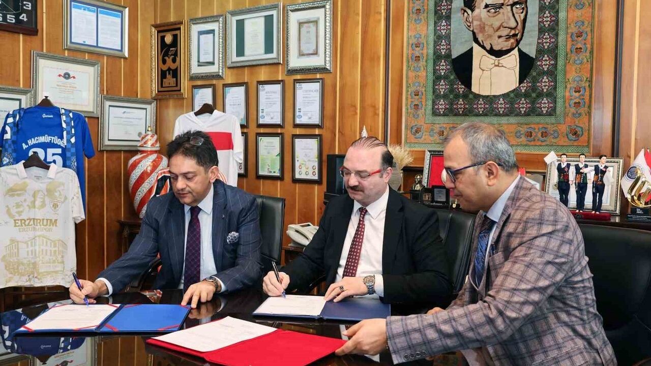 Dezavantajlı Grupların İstihdamı İçin Protokol İmzalandı — Atatürk Üniversitesi, Erzurum Cumhuriyet Başsavcılığı ve ETB