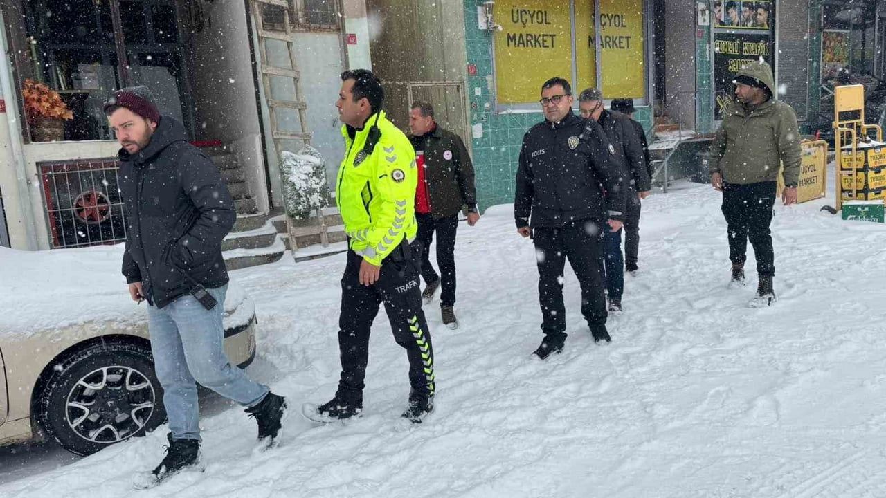 Dicle'de Yılbaşı Denetimi Yapıldı