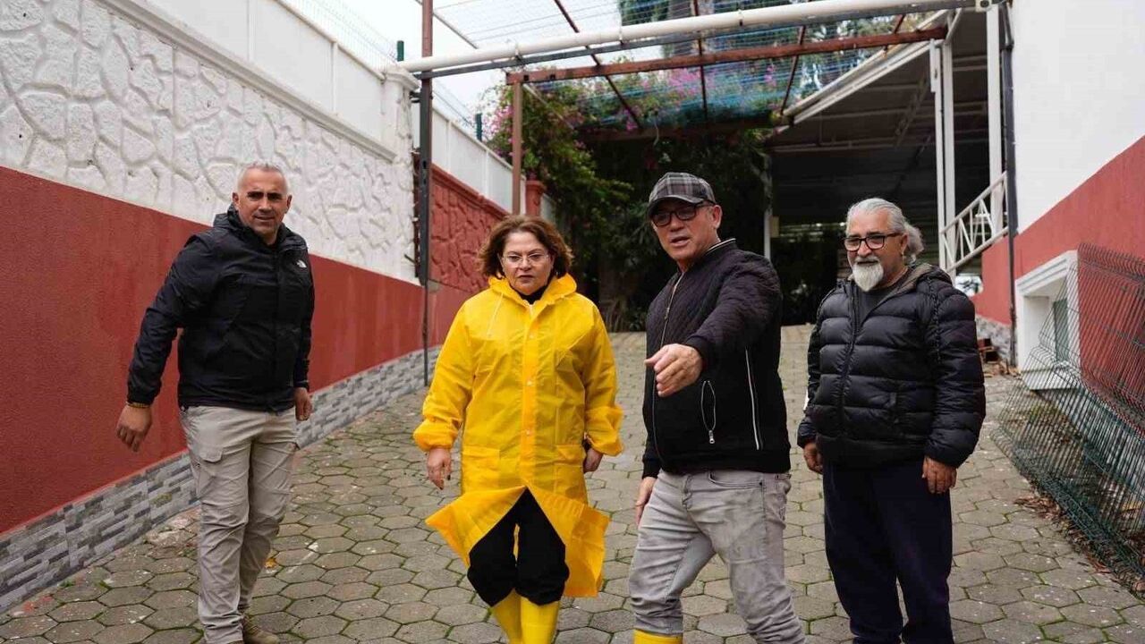 Didim Belediyesi’nden Yoğun Yağışa Anında Müdahale