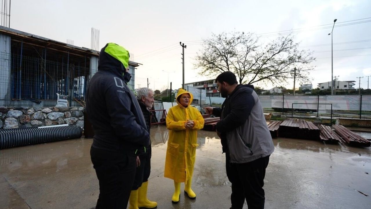 Didim Belediyesi Teyakkuzda: Şiddetli Yağışa Anında Müdahale