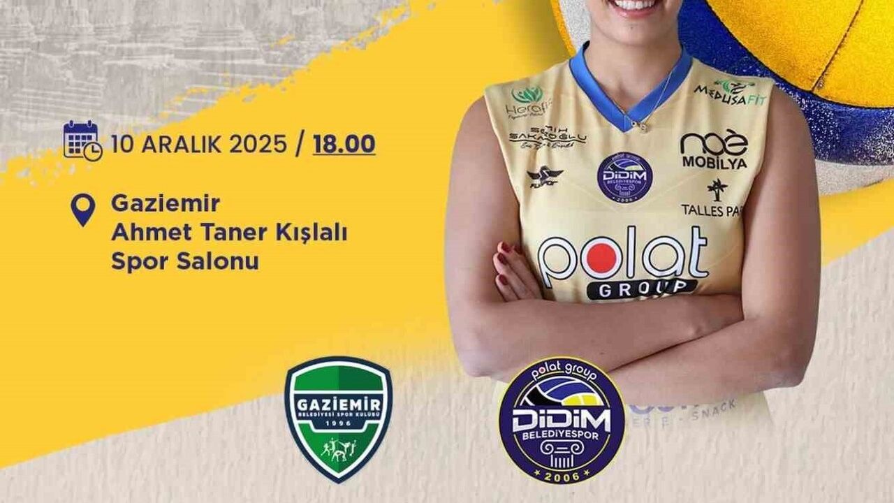 Didim Belediyespor, Gaziemir Deplasmanına Çıkıyor — TVF Kadınlar 2. Lig 16. Hafta